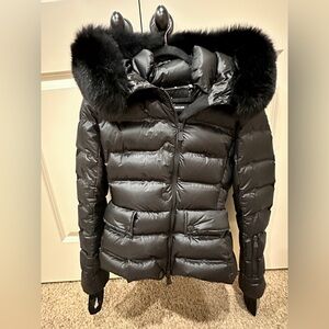 Moncler Grenoble Armotech Fox Fur Puffer Size 2